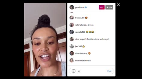 pearl thusi nudes|Pearl Thusi naked